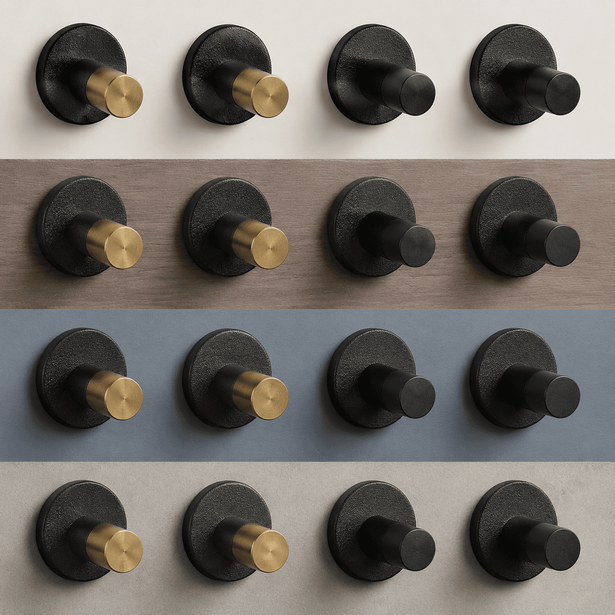 Blank Wall Hooks (16) material and detail