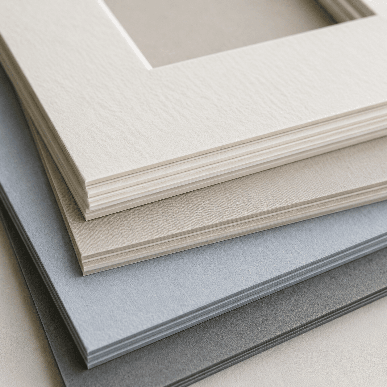 Mat Board Pack material and detail