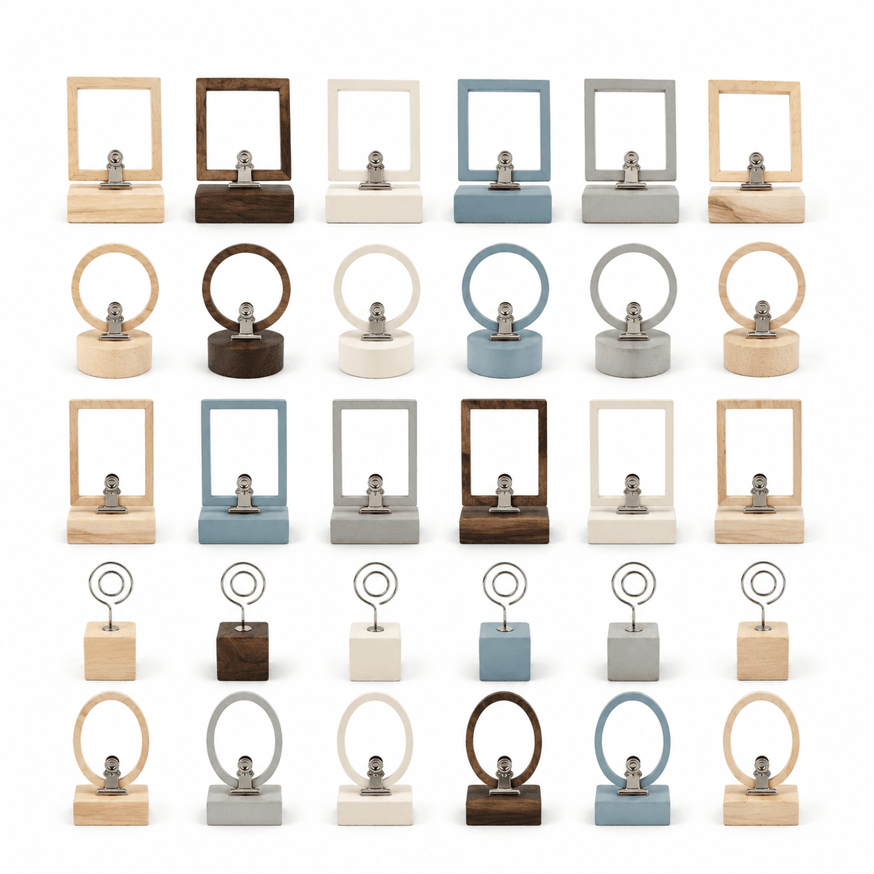 Mini Display Clips (30) — blank home photo display product