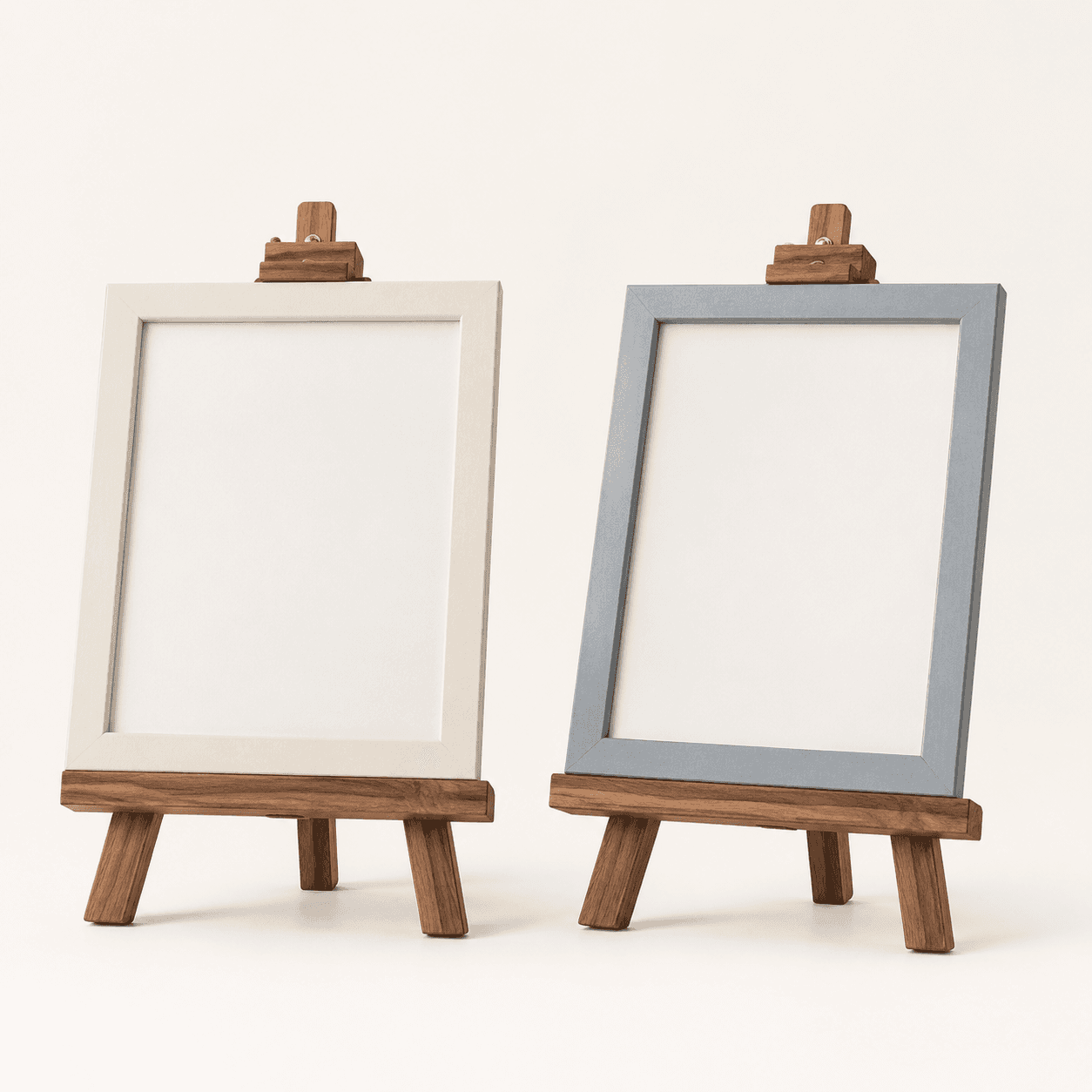 Tabletop Easel Pair — blank home photo display product